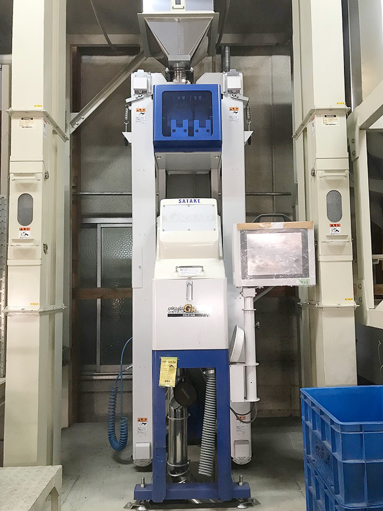 ピカ選　光によって異物を取り除く機械